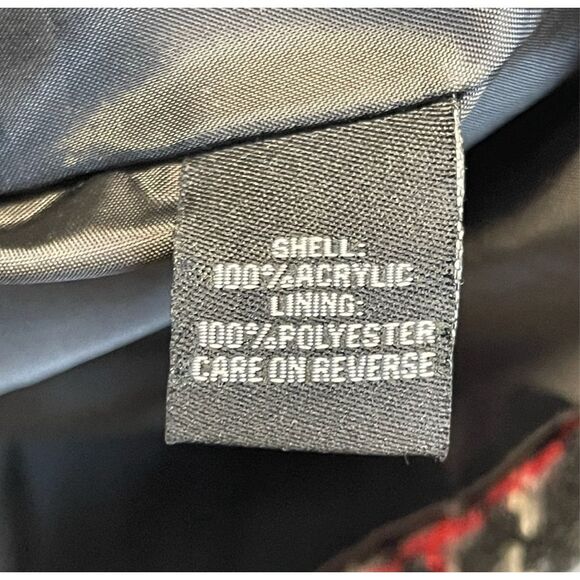 BRIGGS NEW YORK Women’s Blazer 16 Tweed Black Red White Gray Lined Fall Jacket - Picture 4 of 12